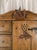 Rustic European Antique European Pine Cabinet With Drawers and Carved Crest For Sale - Image 3 of 9