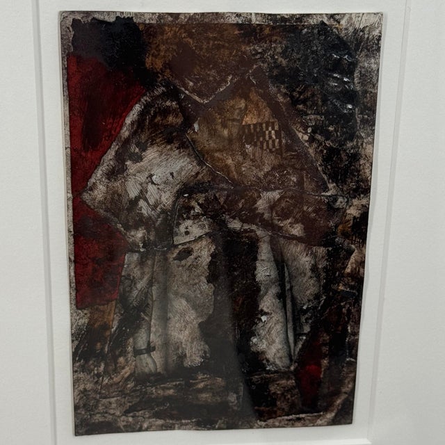 Niccolò Maria Zanzi Original Mixed Media Abstract Composition For Sale In Tampa - Image 6 of 11