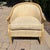 Century Furniture Company Mid Century Faux Bamboo Barrel Style Lounge Chair For Sale In Chicago - Image 6 of 12