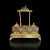 Early 19th Century Early 19th Century Empire Patinated Bronze & Ormolu Inkwell, France For Sale - Image 5 of 9