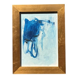 Vintage Original Abstract Oil Painting on Board