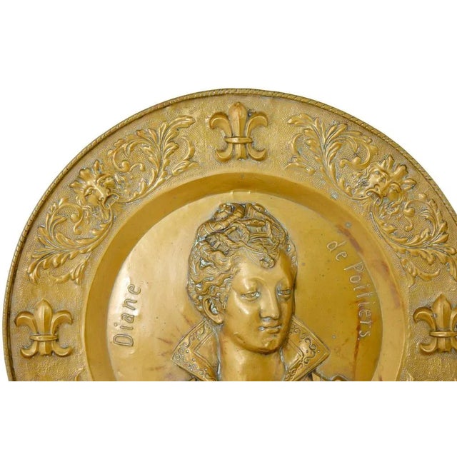 Antique French Brass Sconces, 1890s, Set of 2 For Sale - Image 5 of 9