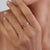 Not Yet Made - Made To Order Handmade 1.1ct Uncut Diamond Bezel-Set Band Ring in 18k Yellow Gold Size 5 For Sale - Image 5 of 17