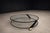 Black Brazilian Modern Round Coffee Table in Plated & Painted Metal With Glass Top, Brazil, 1960s For Sale - Image 8 of 13