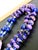 Violet Statement Charoite and Lapis Lazuli Necklace With Sculptural Charoite Pendant a Wearable Work of Art For Sale - Image 8 of 18
