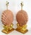 Hollywood Regency Restored Vintage Shell Table Lamps - A Pair For Sale - Image 3 of 11