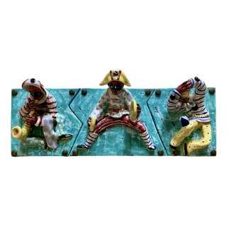 Ceramic Coat Hanger Sculpture by Otello Rosa for San Polo, 1950s For Sale