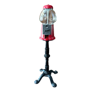 Vintage Gum Ball Candy Dispenser and Stand