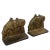 Vintage Cast Iron Grazing Horse Bookends - A Pair For Sale - Image 6 of 10