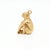 Late 20th Century Vintage English 9ct. Gold Figural Monkey or Chimpanzee Charm for a Bracelet For Sale - Image 5 of 14