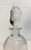 Large Vintage Hand Blown Signed Daum Swirled Clear Crystal Decanter Glass Bottle For Sale - Image 12 of 13