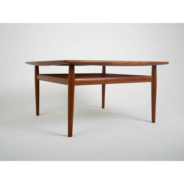 Mid-Century Teak Coffee Table by Grete Jalk for Glostrup, 1960s For Sale - Image 9 of 12