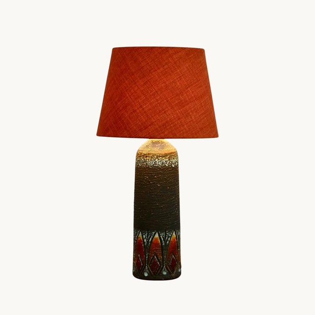 Large Vintage Swedish Ceramic Lamps from Tilgmans Company, 1960s, Set of 2, in Flawless conditions. Designed 1960 to 1969...