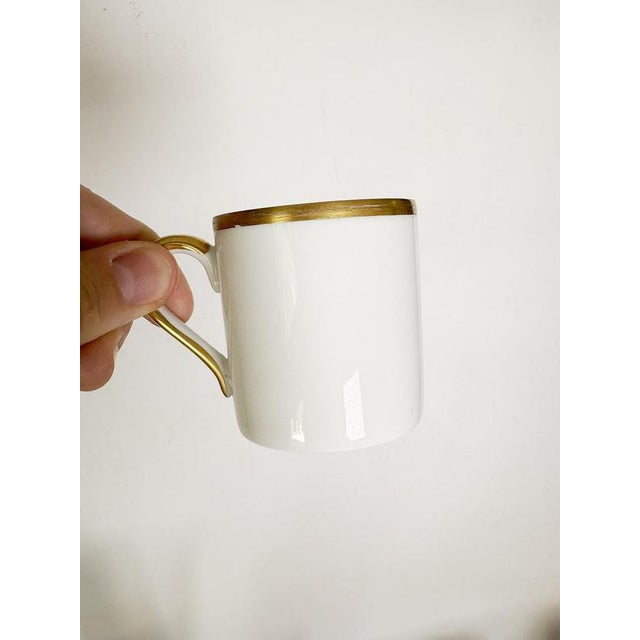 White Porcelain Coffee Service, France, 20th Century, Set of 18 For Sale - Image 12 of 18