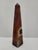 Mid 20th Century Polished Carnelian Druzy Agate Crystal Healing Obelisk Tower 8 3/4" For Sale - Image 5 of 13