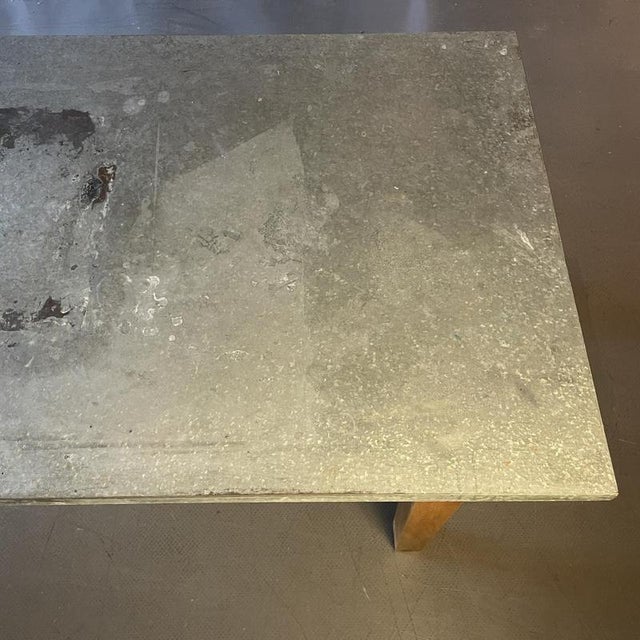 Mangowood Table with Zinc Top by House Doctor, Denmark For Sale - Image 3 of 8