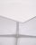 Metal Coffee Table by Arne Jacobsen and Piet Hein with White Laminate Top and Steel Edge For Sale - Image 7 of 8