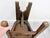 Antique American 1910s Pine Keyhole Dining Chair Side Chair For Sale - Image 12 of 13
