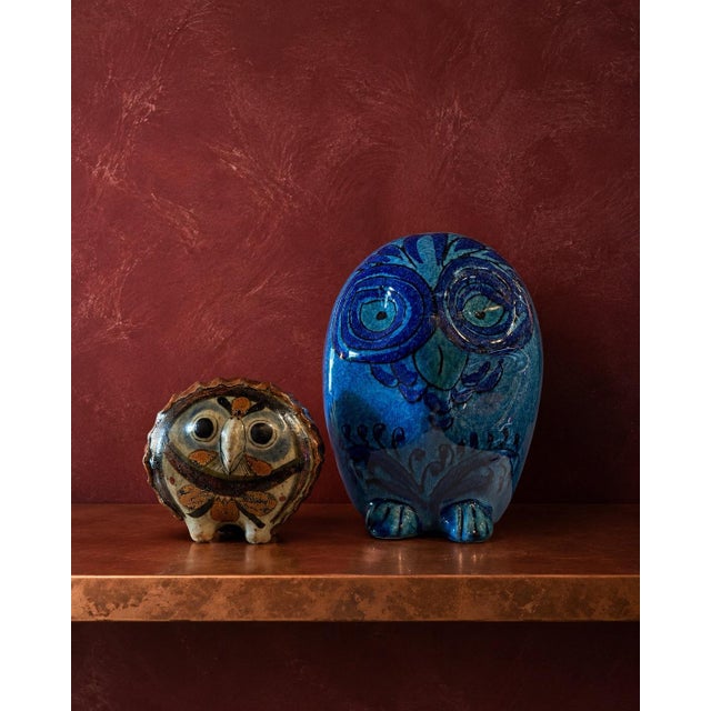 c. 1970s Functional and/or decorative Hand-painted Signed as ‘Italy’, still be attributed to Bitossi/Londi in style and...