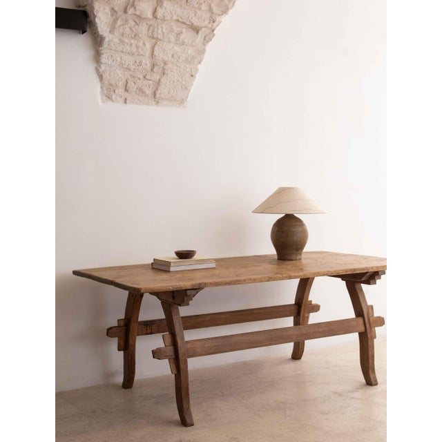 Swedish Pine Goat Table For Sale - Image 12 of 12