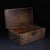 Chinese Pair of Huali Rosewood Nesting Boxes Carved With Bat & Peach Motif For Sale - Image 3 of 10