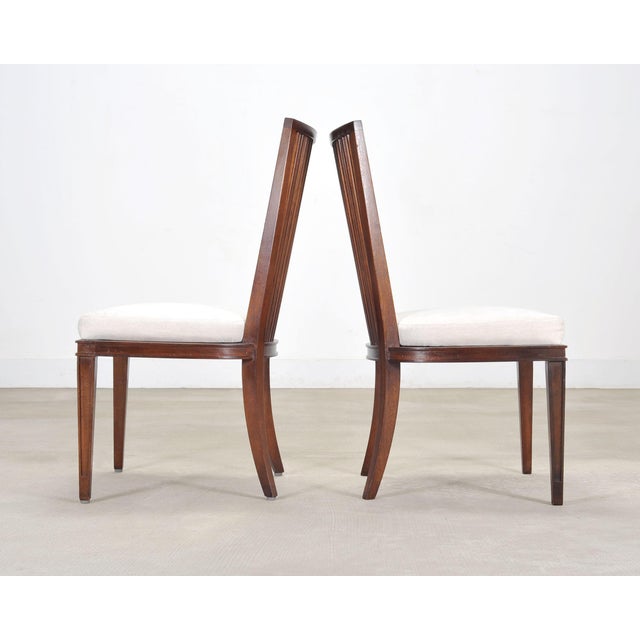 Set of Six Barbara Barry for Baker Spindle Back Dining Chairs For Sale - Image 9 of 18