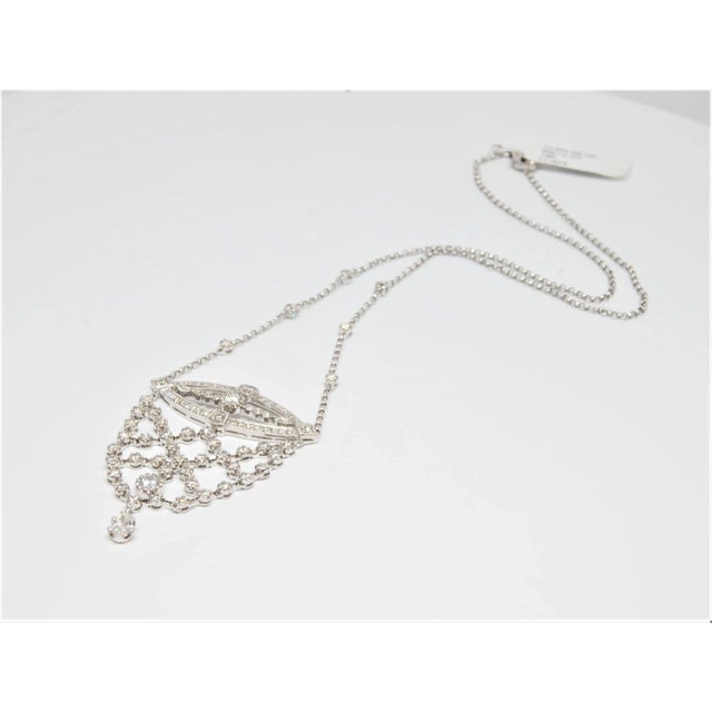 Early 21st Century 2.23 Ct Diamond Necklace For Sale - Image 5 of 5
