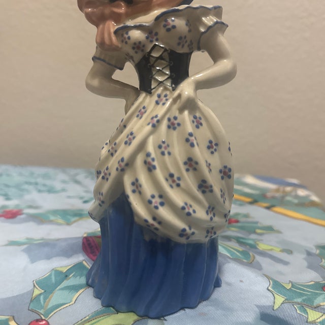 Mid-Century Modern Mid-Century Ceramic Arts Studio "Miss Lucindy" Porcelain Figurine For Sale - Image 3 of 12