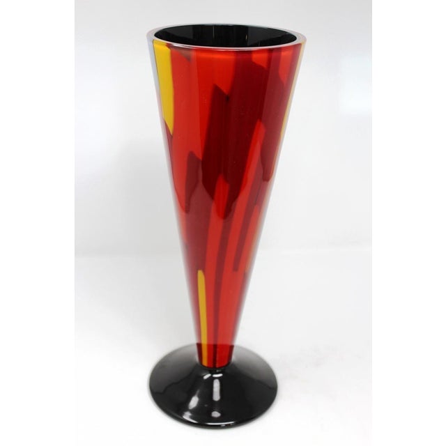 Seguso Viro - Fireworks Vase by Seguso Viro For Sale - Image 4 of 6