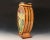 Traditional Aesthetic Movement Doulton Faience Shaped Botanical Pottery Vase Signed by Artist Mary M Arding For Sale - Image 3 of 10
