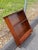 1960 Mid-Century Modern Cherry Wood 2-Tier Wall Shelf With Drawer For Sale - Image 4 of 13