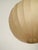 Beige Mid-Century Round Beige Cocoon Pendant Light by Achille Castiglioni for Hille, Italy, 1960s For Sale - Image 8 of 11