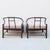 Weiman/Warren Lloyd Mid 20th Century Faux Bamboo Accent Chairs in the Style of Mastercraft's "Empress" Chair - Set of 2 For Sale - Image 4 of 12