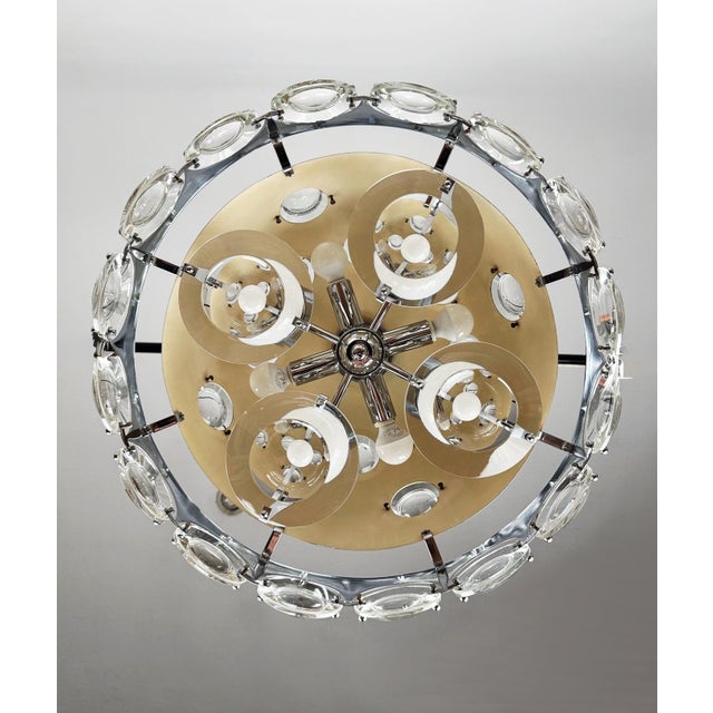 Vintage Pendant Light by Oscar Torlasco for Lumi, Italy, 1970s For Sale - Image 10 of 16