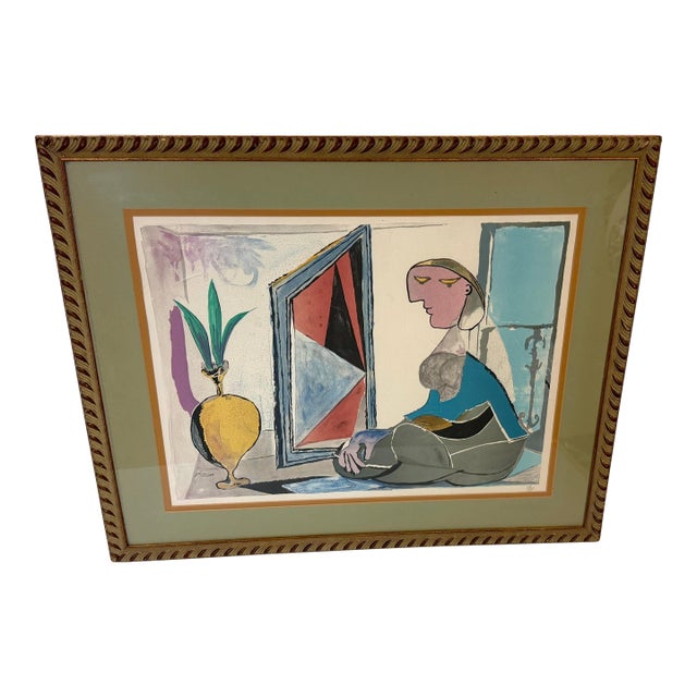After Pablo Picasso (1881–1973), Femme au Miroir (Woman at the Mirror), 128/325 For Sale