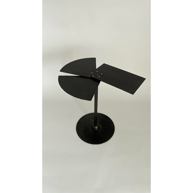 Fan-Shaped Table by Pierre Chareau for Ecart, 1980 For Sale - Image 13 of 13