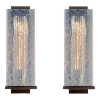 McEwen Lighting, Nebula Wall Sconce Pair, Deep Black Oxide For Sale