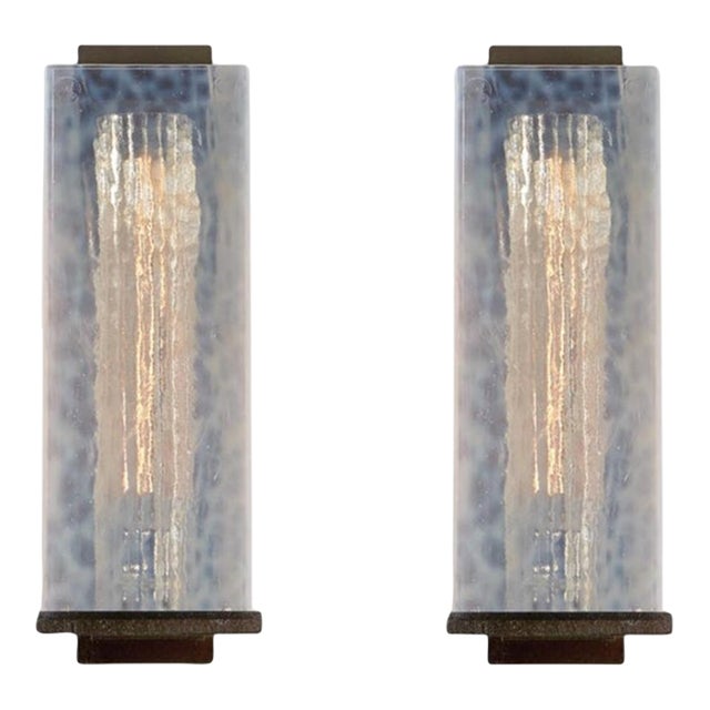McEwen Lighting, Nebula Wall Sconce Pair, Deep Black Oxide For Sale