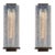 McEwen Lighting, Nebula Wall Sconce Pair, Deep Black Oxide For Sale