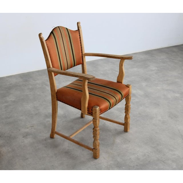 1960s Set of Vintage Danish Brutalist Dining Chairs, 1960s For Sale - Image 5 of 10