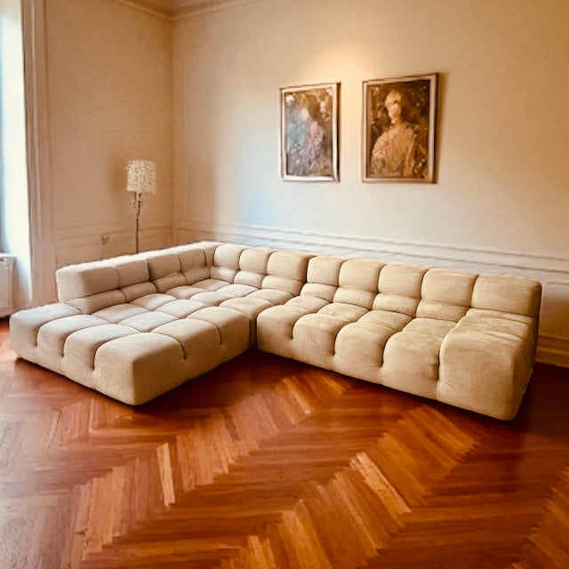 This is an iconic Tufty-Time sectional sofa, featuring three Tufty-Time modules by designer Patricia Urquiola for B&B...