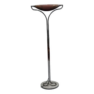 Brass Dona Floor Lamp by Florian Schulz, 1979 For Sale