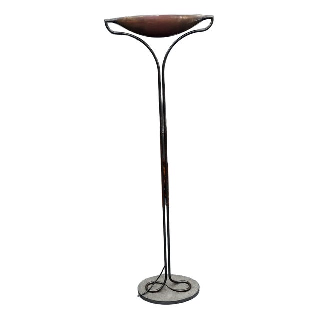 Brass Dona Floor Lamp by Florian Schulz, 1979 For Sale