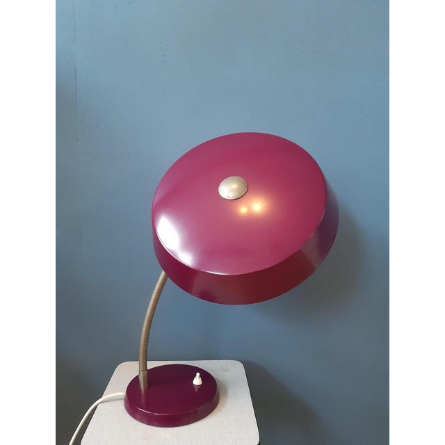 Vintage Space Age Mid-Century Modern Table Lamp from Philips For Sale - Image 11 of 11