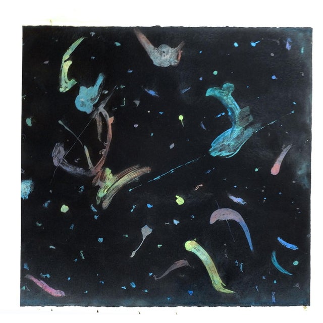 1970s Abstract Galaxy Painting For Sale In Seattle - Image 6 of 6