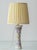 1910s Antique Art Nouveau Gouda Pottery Table Lamps with Silk Shade by Plateelbakkerij Zuid-Holland, 1918, Set of 2 For Sale - Image 5 of 17