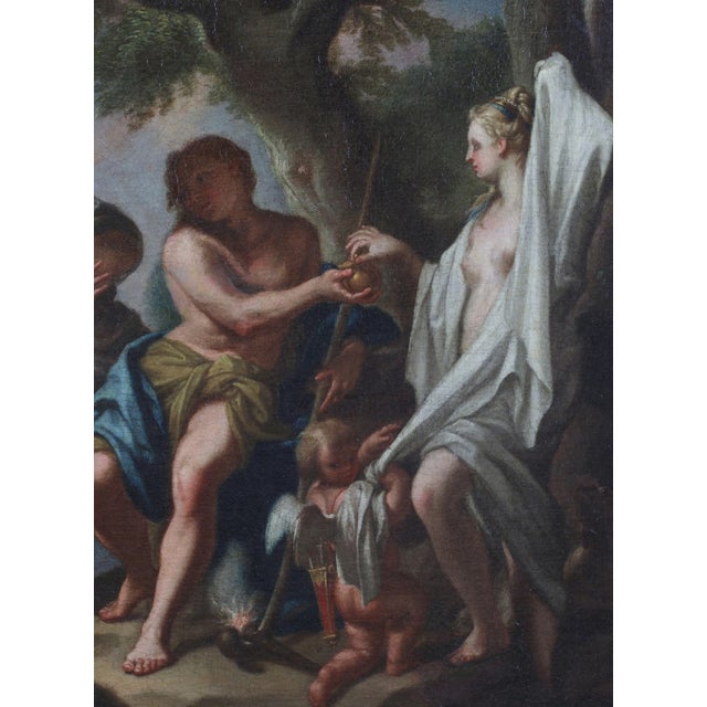 The Judgement of Paris, Oil on Canvas, Framed For Sale - Image 4 of 7