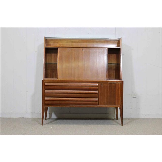 1950s Gio Ponti style Italian Cabinet For Sale - Image 4 of 9