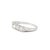 Modern Ladies Antique Art Deco Platinum 0.66ct Old European Cut Diamond Band Ring, Size 5.25 For Sale - Image 3 of 8