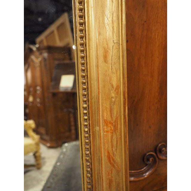 Petite French Giltwood Louis Philippe Style Mirror, Circa 1870 For Sale - Image 18 of 18